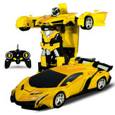 Rastar 2 In 1 Rc Car Sports Wireless Robot Models Deformation Fighting Kids Children Toys