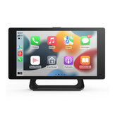 Андроидный смарт-7-дюймовый беспроводной автомобильный центральный дисплей с функцией Carplay и автомобильная видеокамера с воспроизведением 1080P HD с двумя объективами мультимедиа MP5