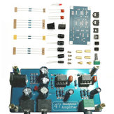 DIY HIFI Kulaklık Amplifikatör Tek Güç Kaynağı PCB AMP Kit