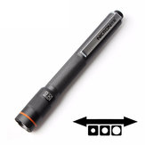 Nicron B22 CRI90 120Lumens 3Files Lampada da lavoro a forma di penna portatile zoomabile Mini torcia EDC LED 
