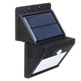 Impermeable 12LED Solar luz PIR movimiento Sensor pared Lámpara al aire libre ahorro de energía patio de la calle 