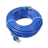 11m Blue Cat5 RJ45 Câble Ethernet Pour Cat5e Cat5 RJ45 Internet Réseau LAN Connecteur