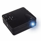 H80 Portable LED Projector 640x480 Pixels Supports Full HD 1080P LED Projector Video Home Theater   