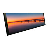 7.9-дюймовый чехол для ПК с IPS-экраном, вторичный экран 400x1280 TFT LCD, мониторинг температуры, ультраширокий растянутый полосовой рекламный дисплей