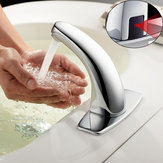 BVSOIVIA Rubinetto da bagno automatico touchless Hot & Cold con sensore infrarossi Risparmio idrico Induttivo Elettrico