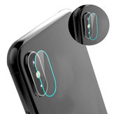 Klarglas-Kamera-Objektivschutz für gehärtetes Glas Für iPhone X
