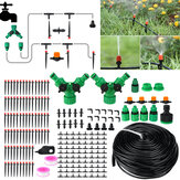 Kit de sistema de irrigação com nebulização ajustável Tubo de mangueira 41/73/93/132/170/201 peças