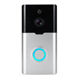 Smart Doorbell WiFi Wireless 1080P HD Video Camera 128G Two Way Talk Door Bell with Batteries