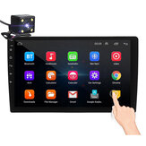 iMars 10,1 polegadas 2Din Android 8.1 Car Stereo Radio 1 + 16G IPS 2.5D Touch Screen MP5 Player GPS WIFI FM com câmera de backup