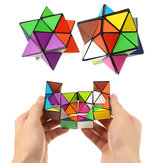 Plástico Coloido Cube Ansiedad Estrés Alivio Fidget Enfoque Adultos Niños Atención Terapia Juguetes