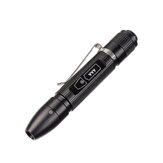 Weltool M6-Mini X-LED Mini Cap No-Glare Flashlight IP65 Waterproof EDC Pocket Pen Light AAA Battery