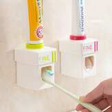 Honana BX-421 Wandmontierter automatischer Zahnpastaspender für Zahnpasta-Squeezer mit Klebstoffverteiler