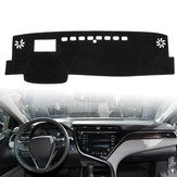 Dash Mat Dashmat Dashboard Cover Pad Sunshade for Toyota Camry 2018 Left Hand Drive with HUD