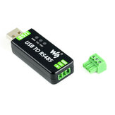 Waveshare® Convertidor USB a Serie RS485 Módulo de Comunicación USB a 485 de Grado Industrial con Board FT232