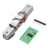 HX711 24bit AD Module + 1kg Aluminum Alloy Scale Weighing Sensor Switch Load Cell Kit