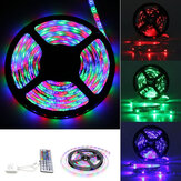 3M 5M 10M 3528 SMD RGB LED Strip Light Non-waterproof String Tape Kit+44 Key IR Remote Control Christmas Decorations Clearance Christmas Lights