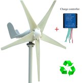 5 Blade 400W Wind Turbine Generator DC 12V/24V Power Supply with Charge Controller