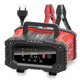 Carregador de bateria de carro portátil de alta potência FOXSUR 300W 12V 24V 20A para baterias Calcium, Gel AGM, Wet, LiFePO4, de chumbo-ácido