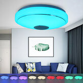 Lampada a soffitto LED a forma di 33/40cm con Wifi Smart Bluetooth RGB 3D Sound Music Speeker Dimmable Lampada APP Remote