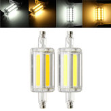 Ampoule LED de maïs blanc pur/blanc chaud R7S 8W COB Oui/Non Dimmable AC85-265V