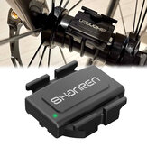SHANREN الاستشعار اللاسلكي للسرعة / الإيقاع ANT+ Bluetooth للدراجات الهوائية لجهاز الكمبيوتر الدراجة