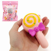 NO NO Squishy Lollipop Candy Bar Sweet 12cm Медленный рост с упаковкой Коллекция подарков Мягкая игрушка
