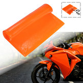 Almofada de assento refrigerada, tapete de gel para absorção de choque, confortável e macio, laranja, para motocicleta, ATV, escritório