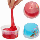 Estilo De Frutas E Desenhos Animados Slime De Cristal DIY Transparente Slime Putty Antistress Jelly Mud Glue 