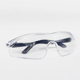 Óculos unissex anti-cuspe contra respingos de areia e poeira.