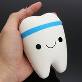 Squishy Teeth 10cm Blue Pink Random Soft Slow Rising Collection Gift Decor Toy