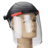 Anti-şok Transparan Lens Kaynak Kaskı Yüz Koruma Lehimleme Maskesi