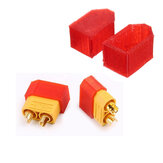 2Pcs AMASS XT60 XT90-S Anti-spark TPU Plug Protect Cover 3D Printing for RC Model Cable 