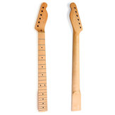 22 Fret Maple Wood Guitar Neck for TL Electric Guitar Neck Parts Replacement