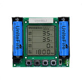 Módulo de prueba de capacidad de la batería de litio 18650 de alta precisión Pantalla digital LCD de medida de capacidad real en mAh/mWh Módulo medidor de capacidad verdadera