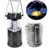 Portable 30 LED Stretchable Lantern Camping Lamp Battery Operated Tent Hiking Light 