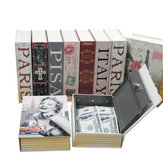 子供のお金の貯金箱ジュエリー収納ケースシミュレーション辞書パターンセキュリティセーフボックス