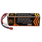 ZOP Power 11.1V 6000mAh 100C 3S Lipo Battery T Deans Plug для RC-машины