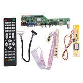 Цифровой сигнал M3663.03B DVB-T2 Универсальная LCD Плата драйвера ТВ-контроллера TV / PC / VGA / HDMI / USB + 7 клавишных кнопок + 2-канальный 6-битный 30-контактн