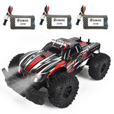 Eachine EAT08 1/14 Three Batería RC Car RTR Vehicle 2.4G Remote Control LED Lights Off Road Crawler Great Gifts Boys Kids Adults