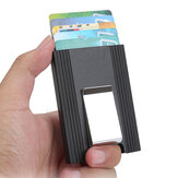 IPRee® alumínium ötvözetből készült kártyatartó hitelkártya tok személyi igazolvány doboz fém pénztárca férfi klip üzleti utazás