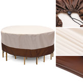 Vízálló teraszbútor kerek borítású kültéri asztali székek pad kanapé esőporvédő