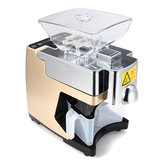 220V Mini Full-automatic Seed Масло Пресс-машина для домашнего использования Peanut Масло Прессовочный прессователь