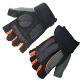 KALOAD 1 Paar rutschfeste halbe Fingerhandschuhe für Outdoor-Aktivitäten, Fitness, Sportübungen und Training im Fitnessstudio
