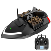 Barco de pesca Flytec V020 RTR 2.4G 4CH com GPS e isca, distância de 500 m, 40 pontos de posicionamento inteligente, luzes LED, retorno automático, modelos de brinquedos