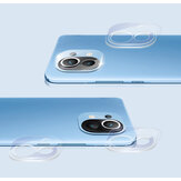 Bakeey 2 szt. dla Xiaomi Mi 11 Film na aparat HD Clear Ultra-Cienkie Anty-Zarysowe Szkło Hartowane Ochrona Obiektywu Telefonu Nieoryginalne