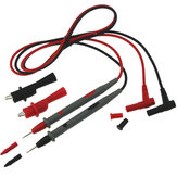 PT1004 1000V 10A Banana Universal Multímetro Cable de prueba Sondas Cables + Clip de cocodrilo