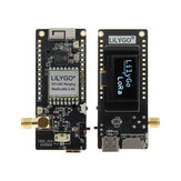LILYGO® T3S3 ESP32-S3 LoRa SX1262 / SX1276 SX1280 Carte de développement 2.4G WiFi Bluetooth Module sans fil Écran OLED 0.96 pouces Type-C