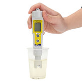 Automatikus kalibrálás Digitális PH tesztelő mérő hőmérő készlet vízálló zsebtoll