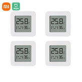 1~4 ADET XIAOMI Mijia Bluetooth Termometre Kablosuz Akıllı Elektrikli Dijital Higrometre Termometre Mijia APP ile Çalışmak