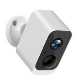1080P WIFI Rechargeable Battery Powered Security Camera IP66 Waterproof Outdoor Camera Low Power Consumption 2-way Audio Night Vision Indoor Home Security Camera Baby Monitor with Cloud Service